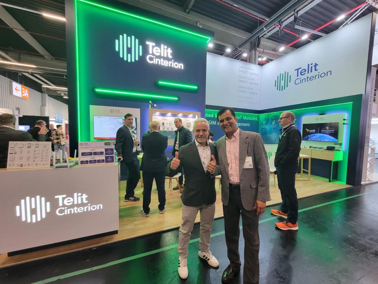 Airfide team at Embedded World